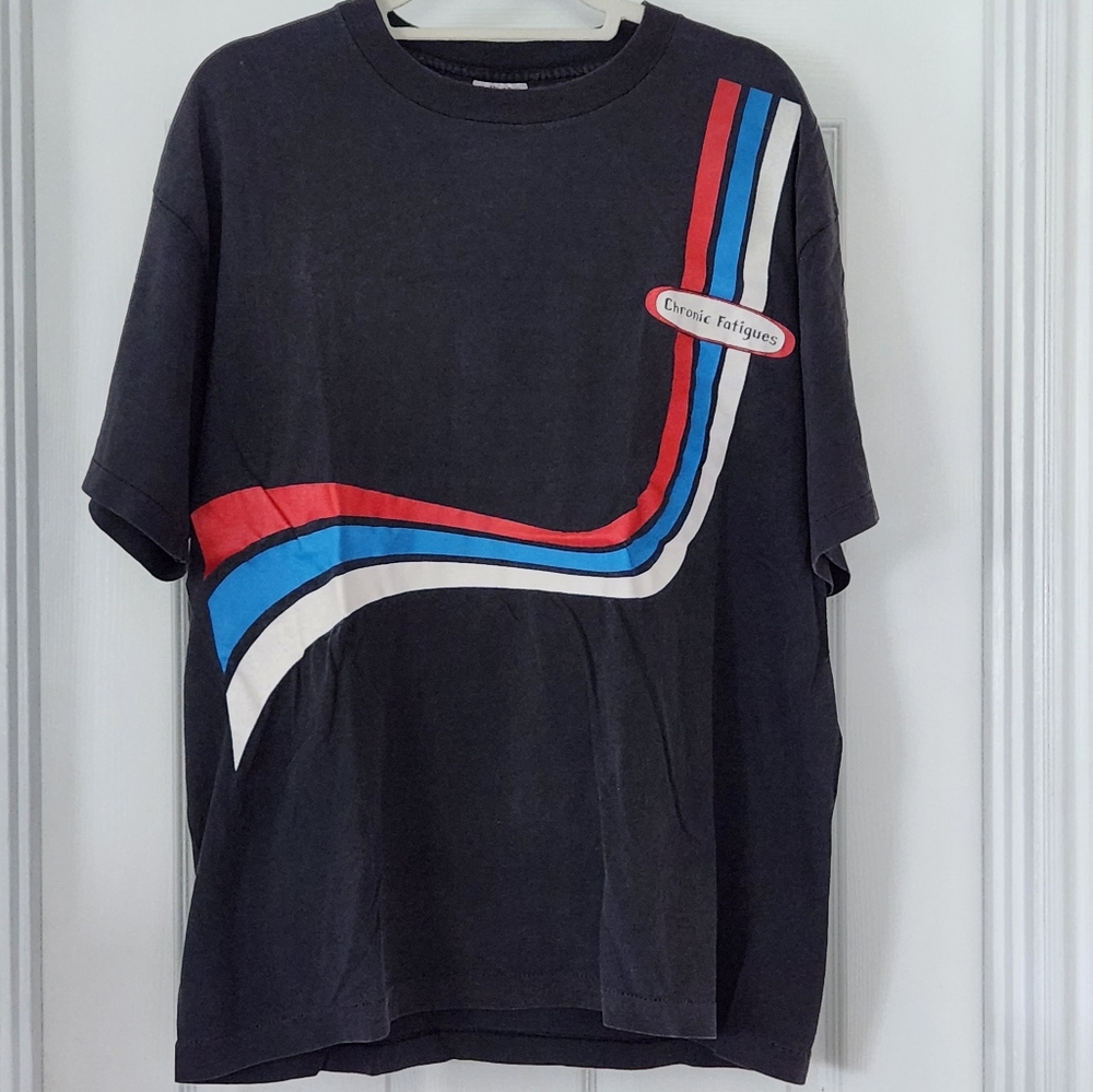 1996 Men's Vintage T-Shirt Chronic Fatigue 420 Size XL